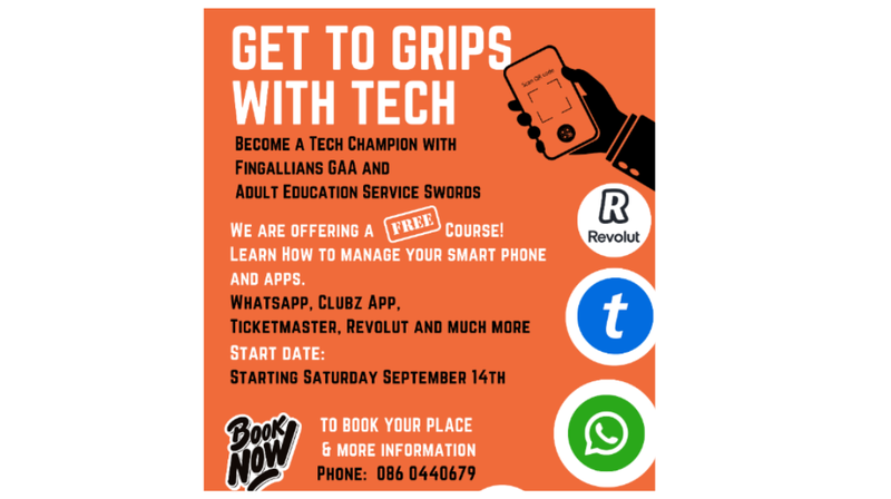 Tech Champion course flyer